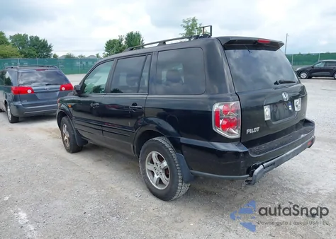 2007 Honda Pilot Ex z USA, uszkodzony, nr VIN 5FNYF28487B034428